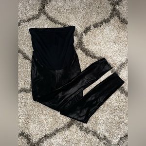 Spanx Faux Leather Leggings (maternity)